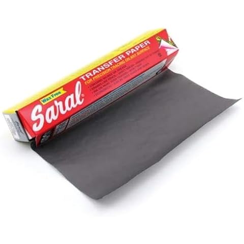 Saral Transfer Paper - 12 Foot Rolls, Graphite - 2 Pack Cover