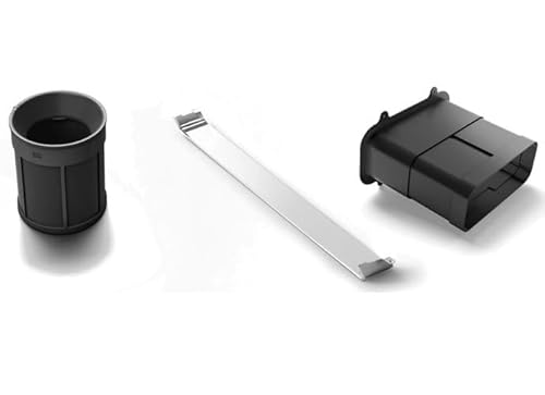 Elica Kit0199838, Kit Di Installazione Dello Scarico Per Modalità Di Ricircolo (Uscita Posteriore), Black