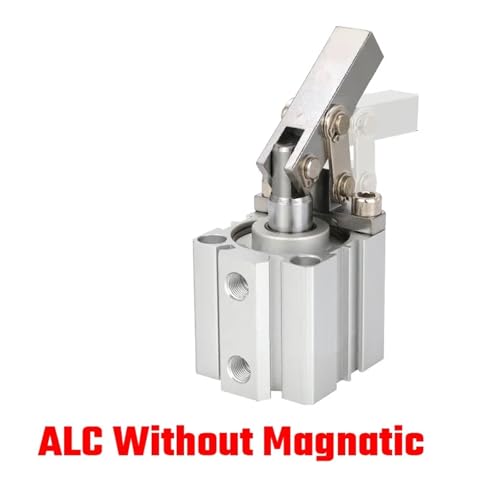 Cilindro neumático ALC25 con brazo de abrazadera giratoria de doble efecto 3
