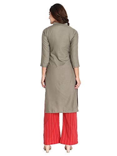 Image of Leriya Fashion Women's SlubRayon Regular Kurta