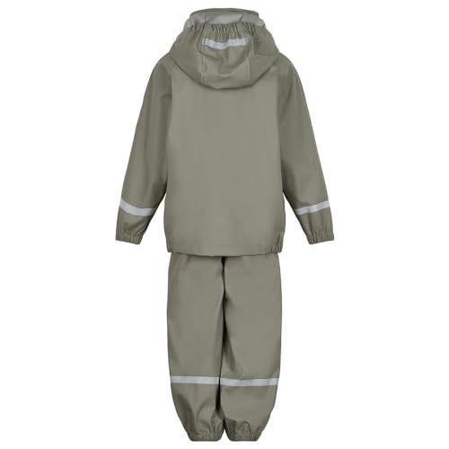 Color Kids Unisex Kinder-Regenjacke, solide, PU, Vetiver, NOMAP – Ansicht 2