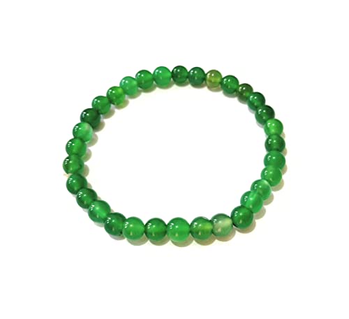 Bracelets onyx de qualité supérieure lot de 5 perles de 17,8 cm - 6