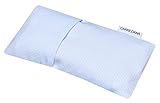 Saco térmico anti-cólicos bebé de semillas de trigo y lavanda.23 x 12cm (Azul topos)