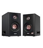 Edifier MR5 2.0 Studio Monitor Bookshelf Speakers, 110W(RMS), Hi-Res Audio, Bluetooth 6.0, 3-Way Active Design, Room Compensation, XLR/TRS/RCA Inputs, Compact Size for Home Studio & Music - Black