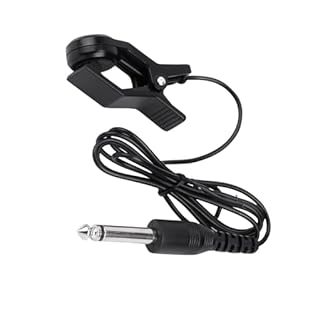 Lowly noise, highly sensitivity, ensuring good sound quality. Small and light weight, suitable for small and middle size performances, party, class show. The contact pickup only collects sound caused by the vibration of soundboard, which not only eli...