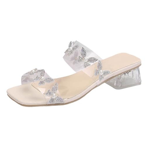 Sandales pour femme à talons aiguilles stables pour marcher avec assurance et élégance
