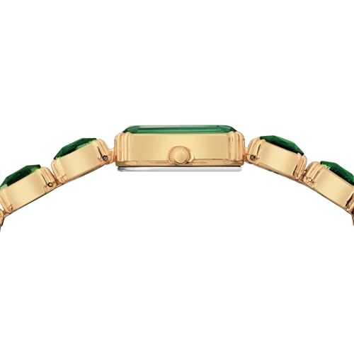 Image of Benling Women's Octagon Cut Bracelet Quartz Watch | Gold-Tone Stainless Steel Strap | Scratch-Resistant Glass | 30M Water Resistant | Elegant Dress Watch | Gift for Women