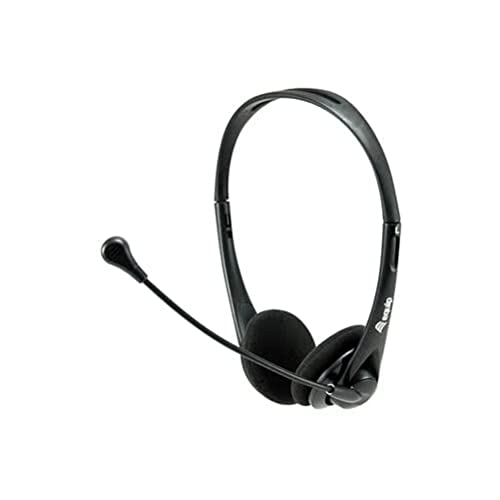 HEADSET USB EQUIP LIFE MICROFONO FLEXIBLE CONTROL DE VOLUMEN MUTE COLOR NEGRO