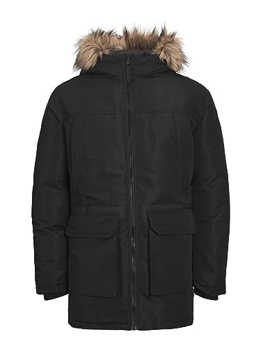 Bestseller A/S Jjewing Sn-Parka, Negro, XXL para Hombre