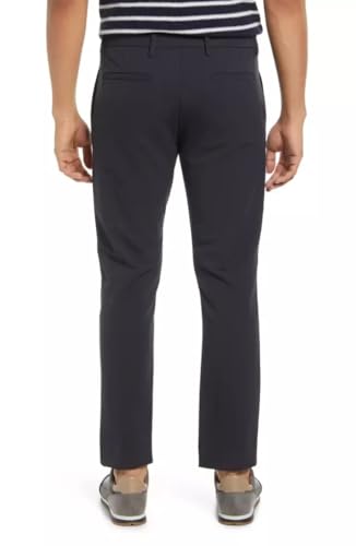 Theo Tapered Leg Stretch Pants in Dark Grey US 32X323