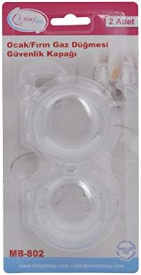 Miny Baby Ocak/Fırın Gaz Düğmesi Güvenlik Kapağı (2 Adet) - Görsel 1