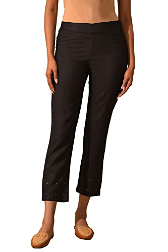 Folksong Strechable Slim Pants for Women | Trousers for Women | W for Woman Deal