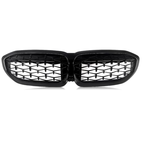 Grille de radiateur diamant BMW G20 G21 finition noir brillant premium
