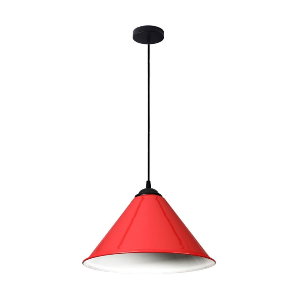 Suspension E26 scandinave : un lustre macaron au design moderne - 8