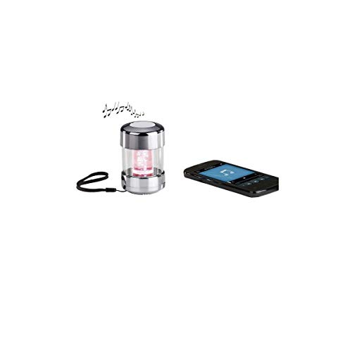 Haut-parleur Bluetooth Clipsonic TES129BT argenté pour musique sans fil