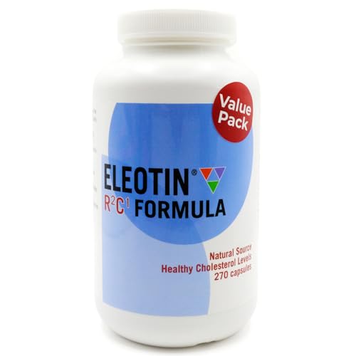 Eleotin (Value Pack R-Square | Herbal Supplement for Circulatory & Lipid Health | GMP Produced | Health Canada Approved | 270 Capsules, 650 mg Each