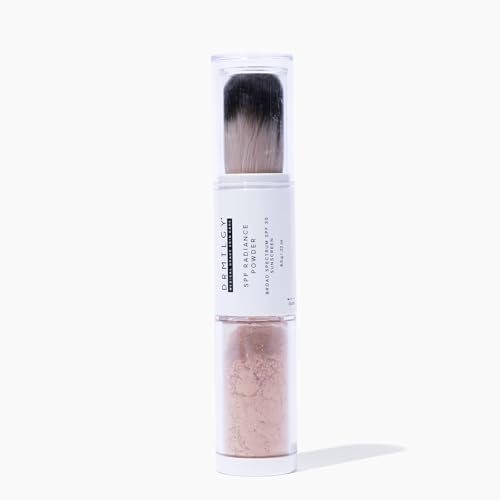 DRMTLGY SPF Radiance Powder Medium/Tan – Mineral Sunscreen SPF 30