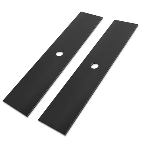 10 x 2 Edger Blade with 1/2 Center Hole Compatible with M clane P ower Trim T ru-Cut T anaka Edger Replaces 2059 375-352 40-503 40-409 0.12 Thick Heat treated Edger Blade 2 Pack