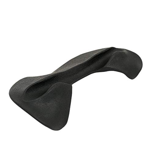 Cuasting - Barras olímpicas para el hombro o la barra de apoyo para el cuello en cuclillas, almohadillas protectoras para sentadillas de levantamiento de pesas, color negro