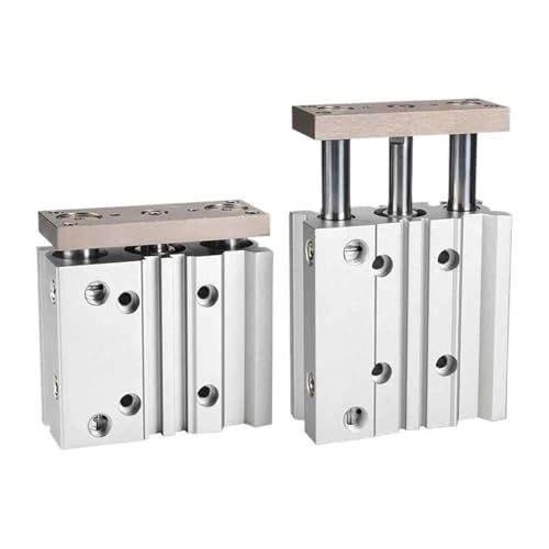 Vérin pneumatique cylindre compact à trois axes MGPM12 de type mince - 3