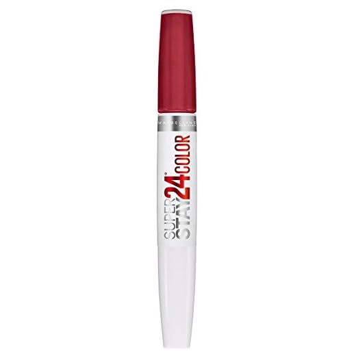 Maybelline New York Super Stay 2 Step Lipsticks, Keep Up the Flame, 2.3ml, 1.8g