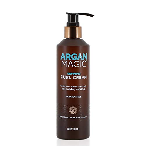 ARGAN MAGIC Defining Curl Cream - Enhances Waves and Curls While Adding Definition