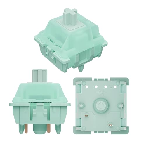 GUYEKS Gateron ~gO[ jAL[{[hXCb` 5s ς 22mm fAXe[WXvO RGB LED 55gf XCb` MXJjJL[{[hp (10)