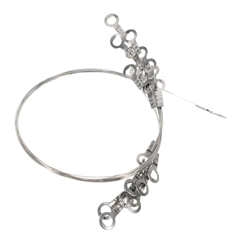 Alipis 12pcs Cake Divider Slicer Wires Professional Stainless Steel Cake Cutting Tool Easy to Replace for Home Bakers