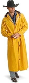 Double-s Men's Adult Saddle Slicker Yellow Large