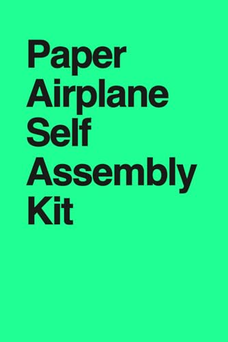 Paper Airplane Self Assembly Kit: Funny Absurdist Notebook | Sarcastic Gag Gift for Coworkers, Kids' Teachers & Office Workers | Secret Santa, White Elephant & Birthday Gift Idea image 2