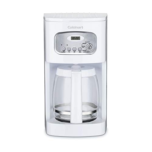 Cuisinart DCC-1100 12-Cup Programmable Coffeemaker, White