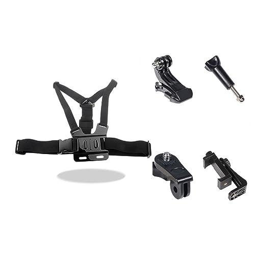 Smartphone Poitrine Mount universel et support de téléphone portable outdoor ajustable noir