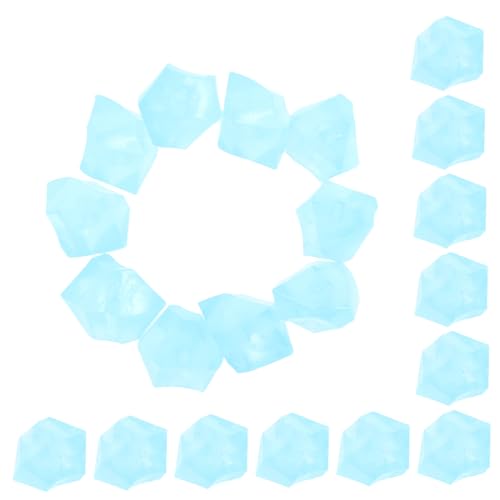 Toddmomy 1 Glowing Stones for Fish Tanks and Garden Decoration Lake Pebbles for Walkways Indoor Outdoor Use Safe for People and Pets Versatile Luminous Garden Rocks