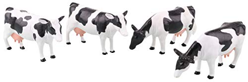 Toyland® 1:32 Scale Farmyard Animals Set - The Farm Collection - Animales de Granja coleccionables (18 Piezas Vacas, Cerdos Y OVEJAS)