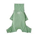 MANDARINE BROTHERS マンダリンブラザーズ INSECT SKIN TIGHT SUIT インセクトスキンタイトスーツ 防虫 犬 服 ドッグウェア つなぎ (PISTACHIO, XL)