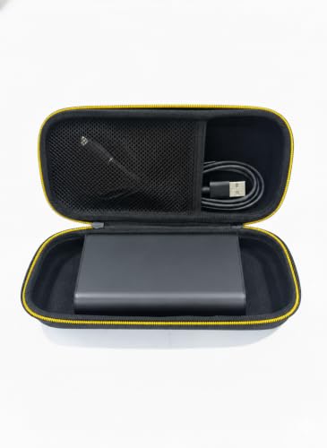 Image of GadgetBite Universal EVA Power Bank Case Cover for 10000mAh 20000mAh & 30000mAh Power Banks Shockproof Protective Carry Case for PowerBank Compatible with Xiaomi Ambrane URBN Boat PowerBanks - Yellow