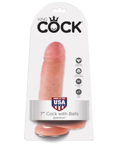 7 Inch Cock - With Balls - Skin