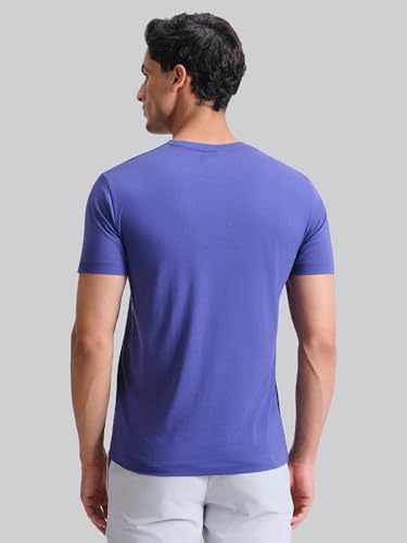 Image of XYXX Men's Iconique Solid Supima Cotton Slim Fit T-Shirt | Super Soft Half Sleeve Tshirts with Superior Colour Retention
