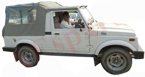 RM EnterpriseS Maruti Gypsy Soft Top Roof Long Body Grey Colour-picture-10