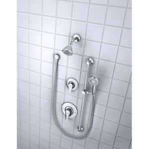 Moen T9342GBM15 Set de transferencia comercial Posi Temp con recubrimiento de metal, 1.5 GPM, cromo (válvula no incluida) miniatura 2