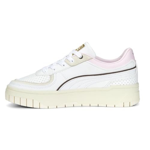 PUMA Womens Cali Dream Preppy Lace Up Sneakers Shoes Casual - White - Size 8.5 M3