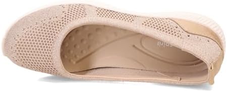 Easy Spirit Women's Glitz2 Ballet Flat, Gold, 10 | Image 5