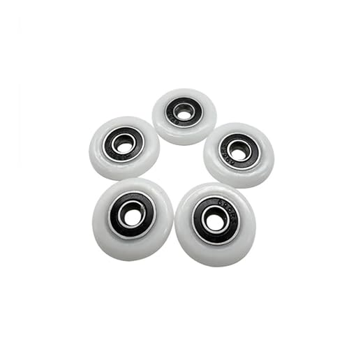 Roulement à billes 5x25x5mm pour roulette de cabine de douche en lot de 10 pièces