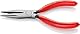 KNIPEX Langbeckzange mit Kunststoff überzogen schwarz atramentiert 140 mm, 30 21 140