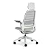 Steelcase Series 1 Ergonomischer Bürostuhl mit LiveBack Lumbalstütze, 4D-Armlehnen, anpassbarer Kopfstütze Beige,...