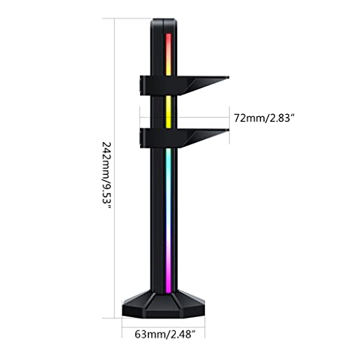 Support de carte graphique ARGB 5V rigide en alliage pour PC fixe - 3