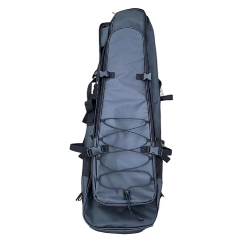 pistro Long Fins Bag Diving Bag Easy Carry Snorkeling Spearfishing Gear Bags Long Flippers Carry Backpack Snorkeling Gear Organizer