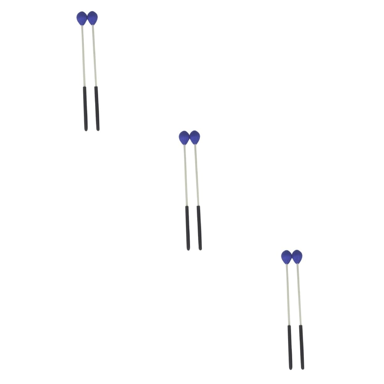 HEMOTON 3 Pares De Mazos De Marimba Mazos De Para Baquetas De Percusión De Marimba Baquetas De Marimba