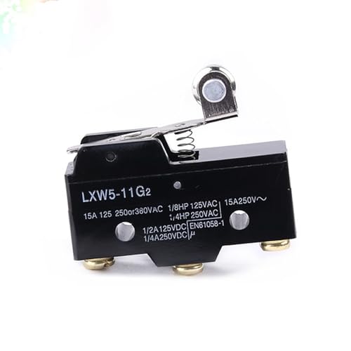 Micro interrupteur fin de course mécanique LXW5-11G2 à galet court DC 220V