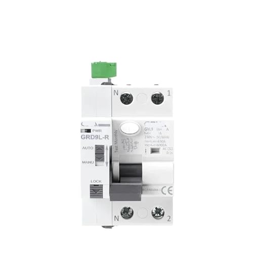 Dispositif de réenclenchement automatique disjoncteur 2P 40A 6KA AC 30mA